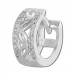 Silberdream SilberDream Creole Senses Zirkonia weiß 925 Sterling Silber Damen SDO4266W Auslauf