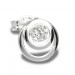 Silberdream SilberDream Ohrring Kreise Zirkonia weiß 925 Silber Ohrstecker SDO542W im Angebot