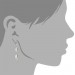Silberdream SilberDream Ohrringe Tropfen matt 925 Silber Ohrschmuck SDO346J Fabrik Onlineshop