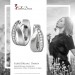 Silberdream SilberDream Creole Basic Zirkonia weiß 925 Sterling Silber Damen SDO4324W Vatertagsangebot