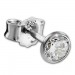 Silberdream SilberDream Ohrringe Zirkonia weiß 4mm 925 Silber Ohrstecker SDO9204W Neueste Mode