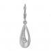 Silberdream SilberDream Ohrhänger Tropfen Zirkonia weiß 925 Silber Ohrring SDO367M Zeitlich begrenztes Angebot
