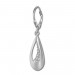 Silberdream SilberDream Ohrhänger Tropfen Zirkonia weiß 925 Silber Ohrring SDO367M Zeitlich begrenztes Angebot