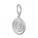 Silberdream SilberDream Ohrhänger Oval Zirkonia weiß 925 Silber Ohrring SDO364S Tiefpreis