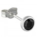 Silberdream SilberDream Ohrringe Zirkonia schwarz 4mm 925 Silber Ohrstecker SDO5534S Letzte 3 Tage