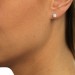 Silberdream SilberDream Ohrstecker Süßwasser Perle weiß 6mm 925 Silber SDO106W Neueste Stile