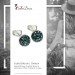 Silberdream SilberDream Ohrstecker Halbkugel blau 925er Glitzer Kristalle GSO217B Bis zu 50% Rabatt