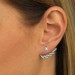 Silberdream SilberDream Ohrstecker Dangle Ear Cuff Zirkonia weiß 925 Silber Ohrringe GSO438W Sonderangebot der Fabrik
