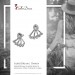 Silberdream SilberDream Ohrstecker Dangle Ear Cuff Zirkonia weiß 925 Silber Ohrringe GSO438W Sonderangebot der Fabrik