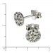 Silberdream SilberDream Ohrring Rund weiß 925er Silber Ohrstecker GSO252W Nur noch ein Tag übrig