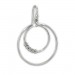 Silberdream SilberDream Ohrhänger Doppelringe 925 Sterling Silber Damen Ohrringe SDO6700J Fabrikladen