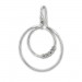 Silberdream SilberDream Ohrhänger Doppelringe 925 Sterling Silber Damen Ohrringe SDO6700J Fabrikladen