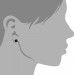 Silberdream SilberDream Ohrringe Blume 6mm Zirkonia schwarz Silber Ohrstecker SDO736S Rabatte dieses Monats
