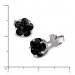 Silberdream SilberDream Ohrringe Blume 6mm Zirkonia schwarz Silber Ohrstecker SDO736S Rabatte dieses Monats