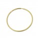 Silberdream GoldDream Creole Simply 50mm Ohrring 333 Gelbgold Echtschmuck GDO0005Y Outlet