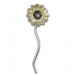 Silberdream SilberDream Ohrhänger Sonnenblume 925 Silber Damen Ohrringe SDO463Y Sonderangebot