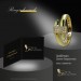 Silberdream GoldDream Gold Ring Glamour Gr.56 Zirkonia weiß 333er Gelbgold GDR546Y56 Online Shopping