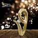 Silberdream GoldDream Gold Ring Wave Zirkonia Gr.56 333er Gelbgold GDR531Y56 Exklusivangebot