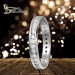 Silberdream GoldDream Gold Ring Gr.56 Zirkonia weiß 333er Weißgold GDR520J56 Osterangebot