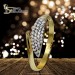 Silberdream GoldDream Gold Ring Blatt Gr.54 Zirkonia weiß 333er Gelbgold GDR517Y54 Heißer Verkauf