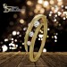 Silberdream GoldDream Gold Ring Gr.58 3er Zirkonia weiß 333er Gelbgold GDR529Y58 Saisonale Angebote