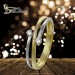 Silberdream GoldDream Gold Ring Boho zweifarbig Zirkonia Gr.56 333er Gold GDR532T56 Riesige Rabatte