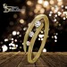 Silberdream GoldDream Gold Ring Gr.54 3er Zirkonia weiß 333er Gelbgold GDR529Y54 Clearance-Verkauf