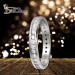 Silberdream GoldDream Gold Ring Gr.54 Zirkonia weiß 333er Weißgold GDR520J54 Speichern exportieren