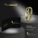 Silberdream GoldDream Gold Ring Welle Zirkonia weiß Gr.58 333er Gelbgold GDR510T58 Outlet