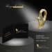 Silberdream GoldDream Gold Ring Wave Zirkonia Gr.60 333er Gelbgold GDR531Y60 Auslauf