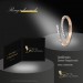 Silberdream GoldDream Gold Ring Gr.60 Line Zirkonia weiß 333er Roségold GDR524E60 Fabrikpreis
