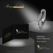 Silberdream GoldDream Gold Ring Welle Zirkonia weiß Gr.60 333er Weißgold GDR501J60 Saisonschlussverkauf