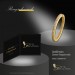 Silberdream GoldDream Gold Ring Zirkonia weiß Gr.54 333er Gelbgold GDR504Y54 Osterangebot