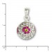 Silberdream SilberDream Glitzer Anhänger 925 Zirkonias Blume GSH301 Clearance-Verkauf