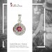 Silberdream SilberDream Glitzer Anhänger 925 Zirkonias Blume GSH301 Clearance-Verkauf