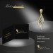 Silberdream GoldDream Kettenanhänger Wellen Zirkonia 333 Gold Anhänger Echtschmuck GDH501Y Speichern exportieren