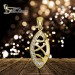 Silberdream GoldDream Kettenanhänger Blatt Zirkonia 333 Gold Anhänger Echtschmuck GDH5060Y Limitierter Zeitrabatt