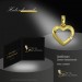 Silberdream GoldDream Kettenanhänger Herz Zirkonia 375 Gold Anhänger Echtschmuck GDH003Y Günstig kaufen