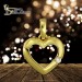 Silberdream GoldDream Kettenanhänger Herz Zirkonia 375 Gold Anhänger Echtschmuck GDH003Y Günstig kaufen