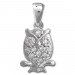 Silberdream SilberDream Ketten Anhänger 925 Silber Eule mit weißen Zirkonia SDH8001W Flash Sale